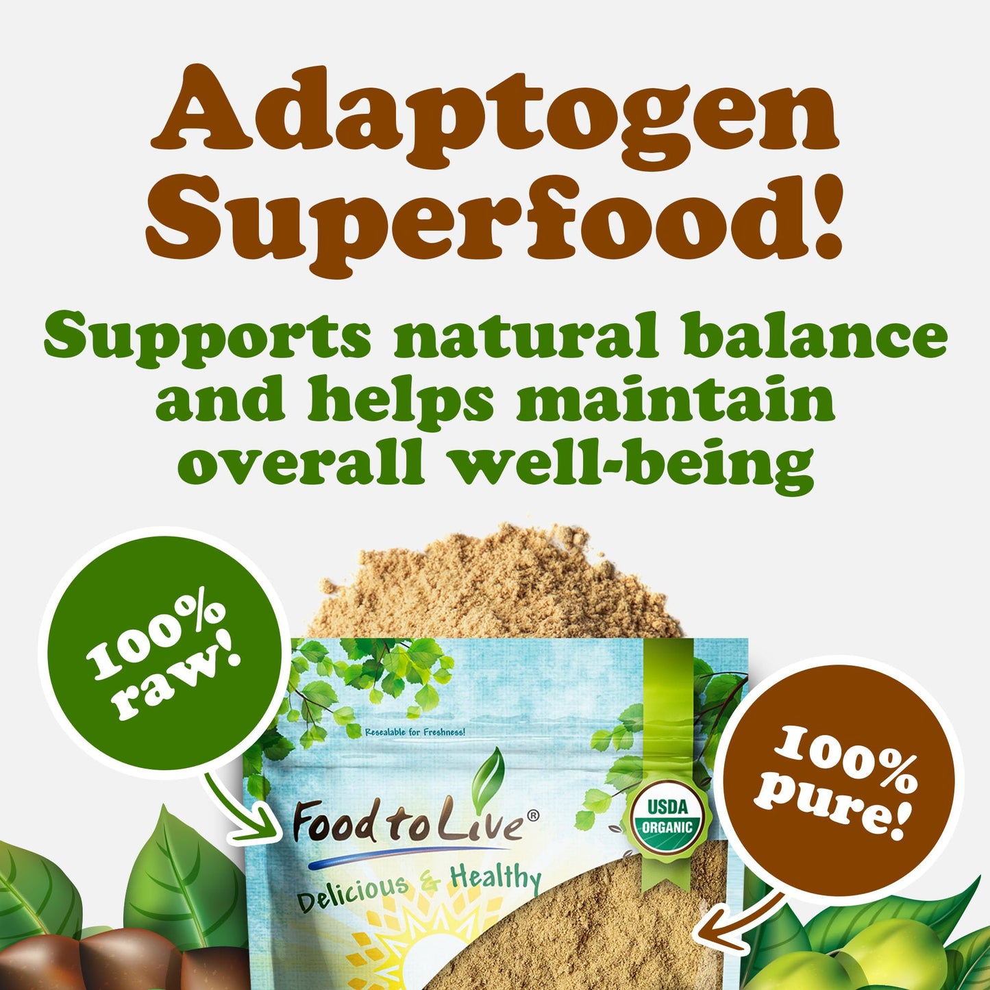 Measuring a teaspoon of Triphala powder for a breakfast smoothie