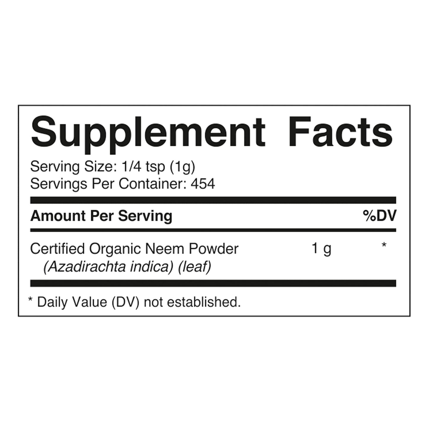 Vitamatic organic herbal powder packaging details