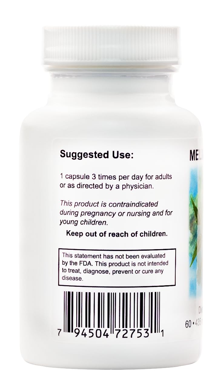 Supreme Nutrition Melia Supreme Pure Powdered Neem Leaf Supplement Facts