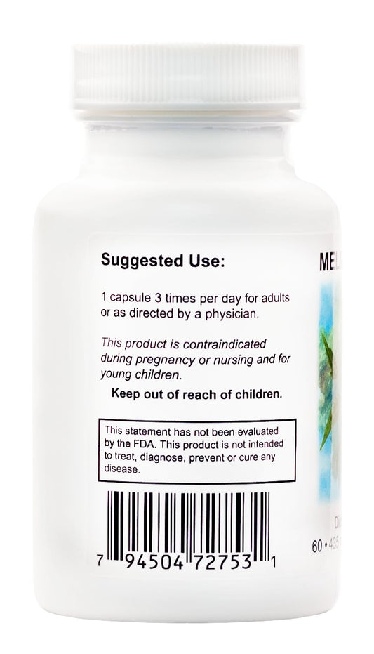Supreme Nutrition Melia Supreme Pure Powdered Neem Leaf Supplement Facts
