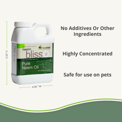 Plantonix Neem Bliss organic gardening and skincare application