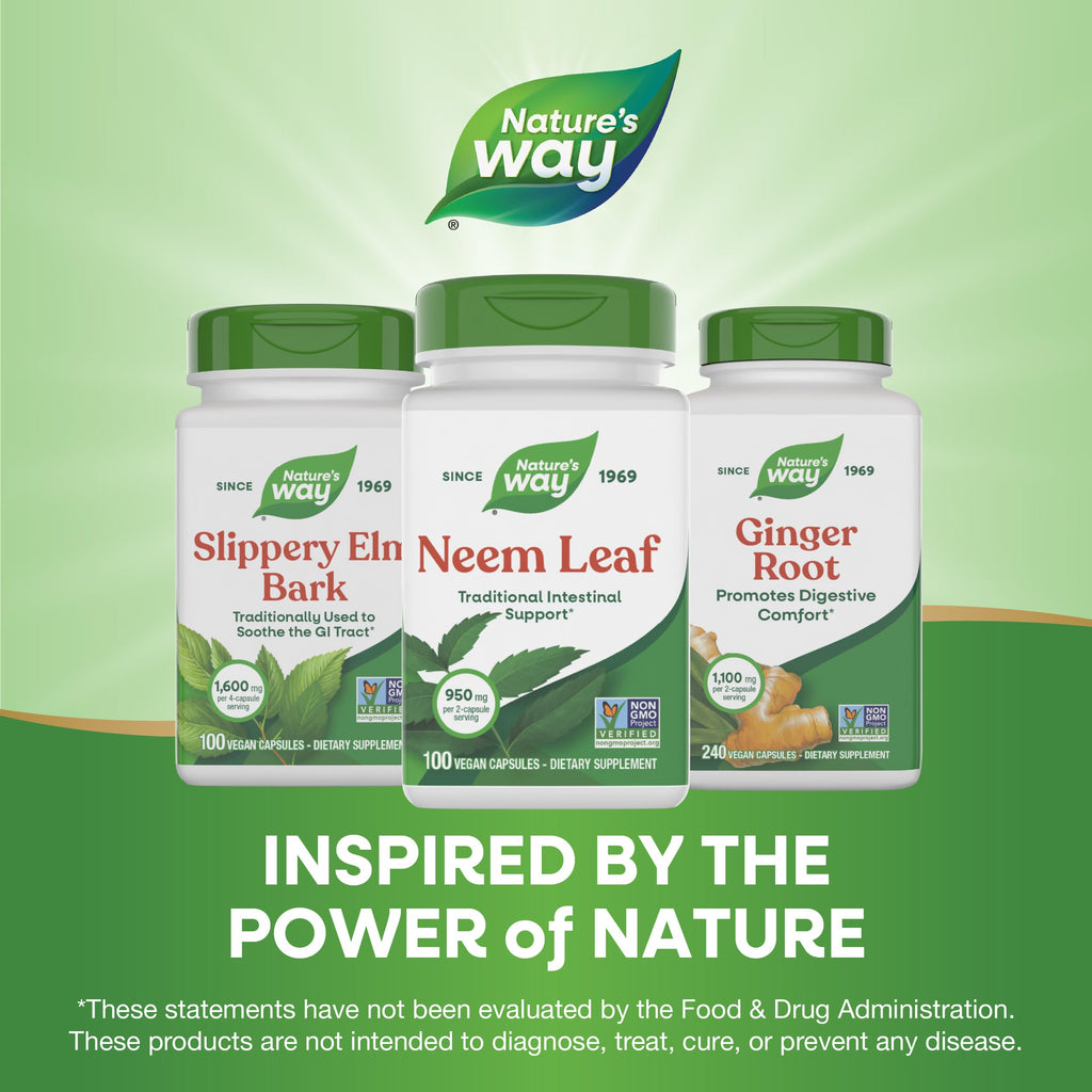 Nature's Way Neem Leaf Non-GMO Project Verified seal