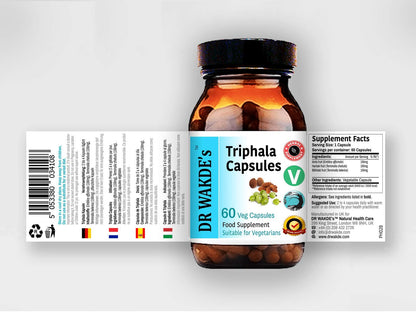 Close up view of the 470mg vegetarian capsule size and safety seal.