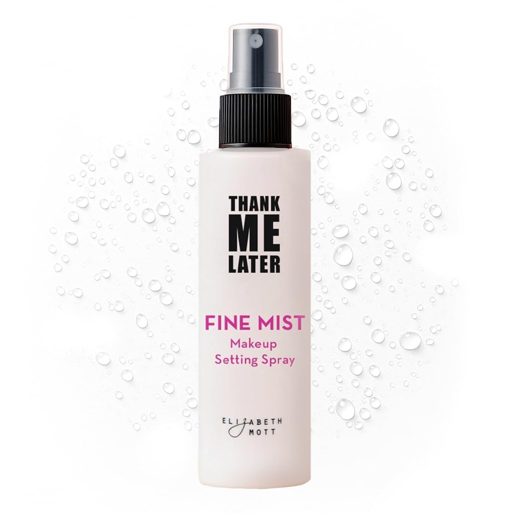 Elizabeth Mott hydrating fine mist setting spray ninety five milliliters packaging