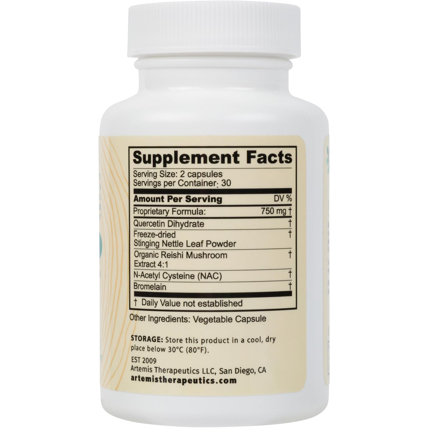 Lucidia dietary supplement 60 capsules label details