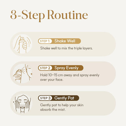 Lulubeu Triple Active Mist lifestyle shot for daily hydration