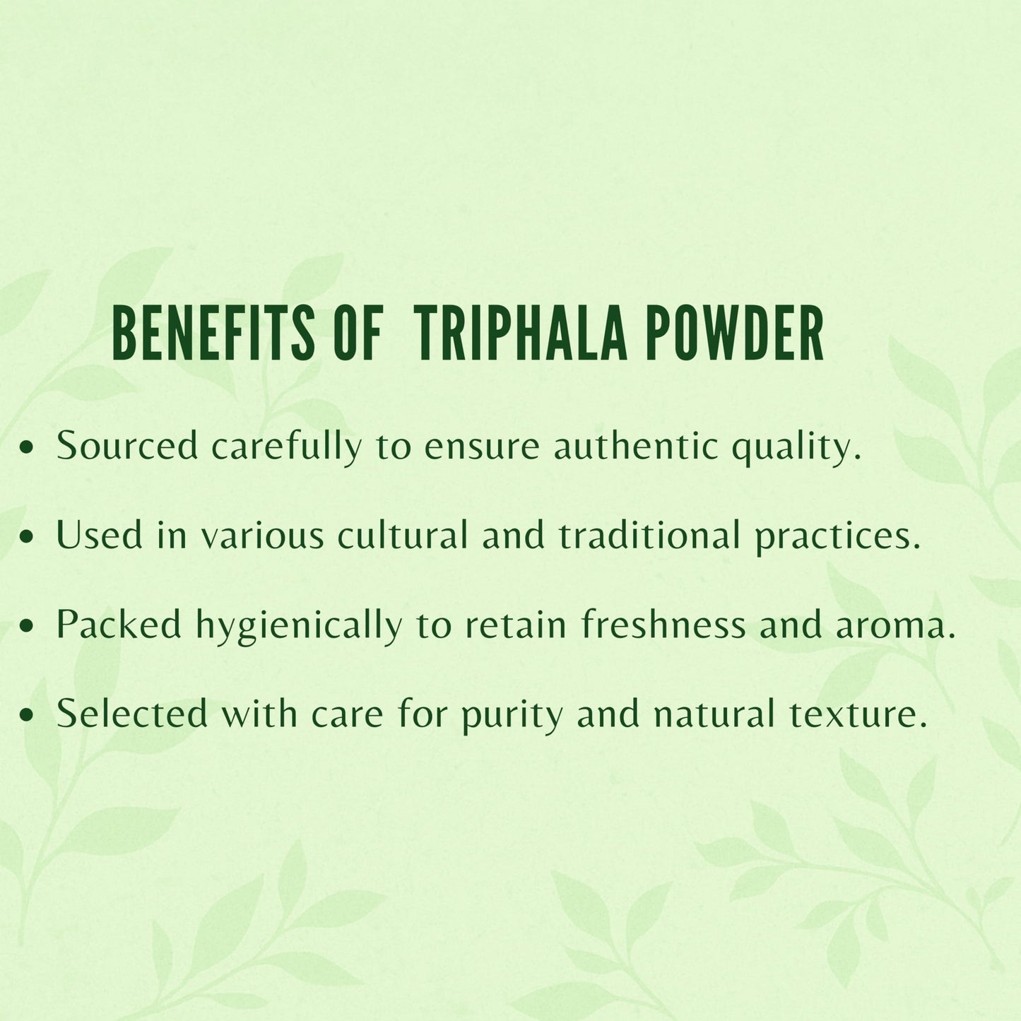 Ayurvedashree Triphala 1kg pouch alongside a glass of warm water for daily detox.