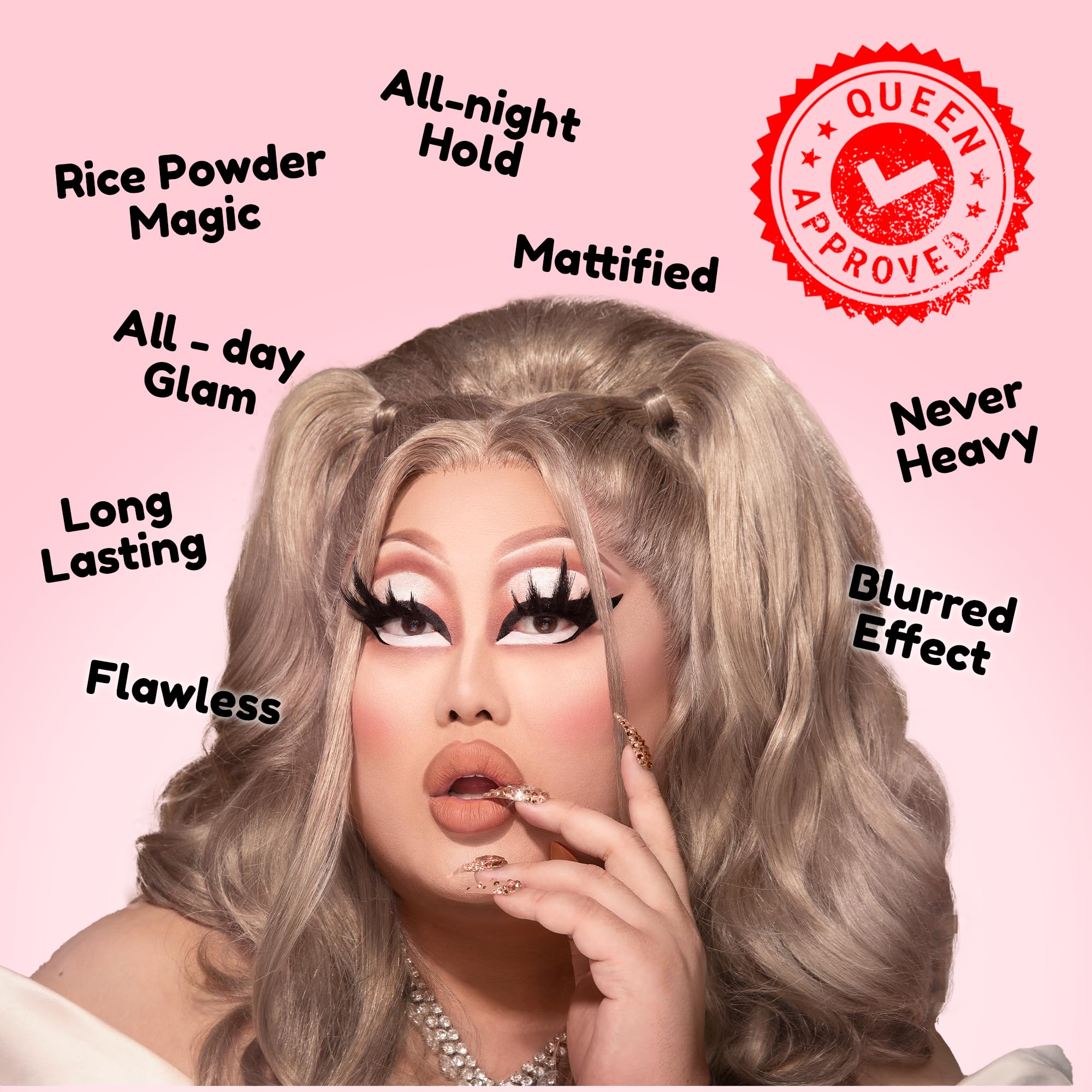 KimChi Chic makeup fixative clear spray formula application demonstration