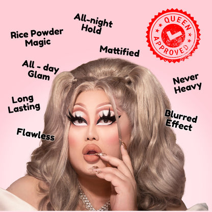 KimChi Chic makeup fixative clear spray formula application demonstration