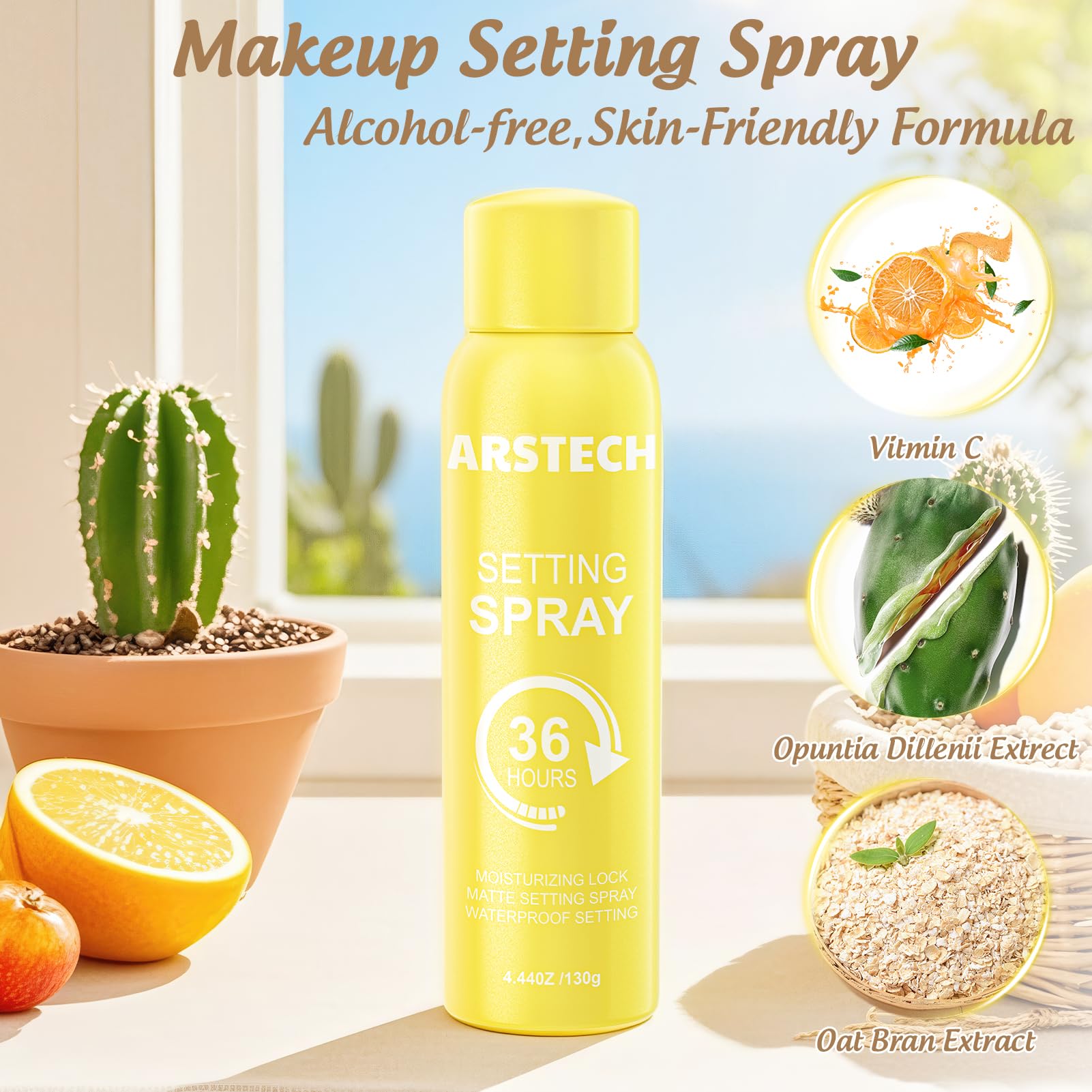 Arstech makeup fixing spray nozzle detail