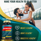 Tenmido Quercetin authentic USA imported wellness supplement clear label view