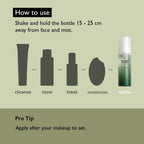Haruharu Wonder bamboo extract mist bottle side profile
