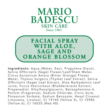 Mario Badescu multi purpose citrus fragrance facial spray for all skin types