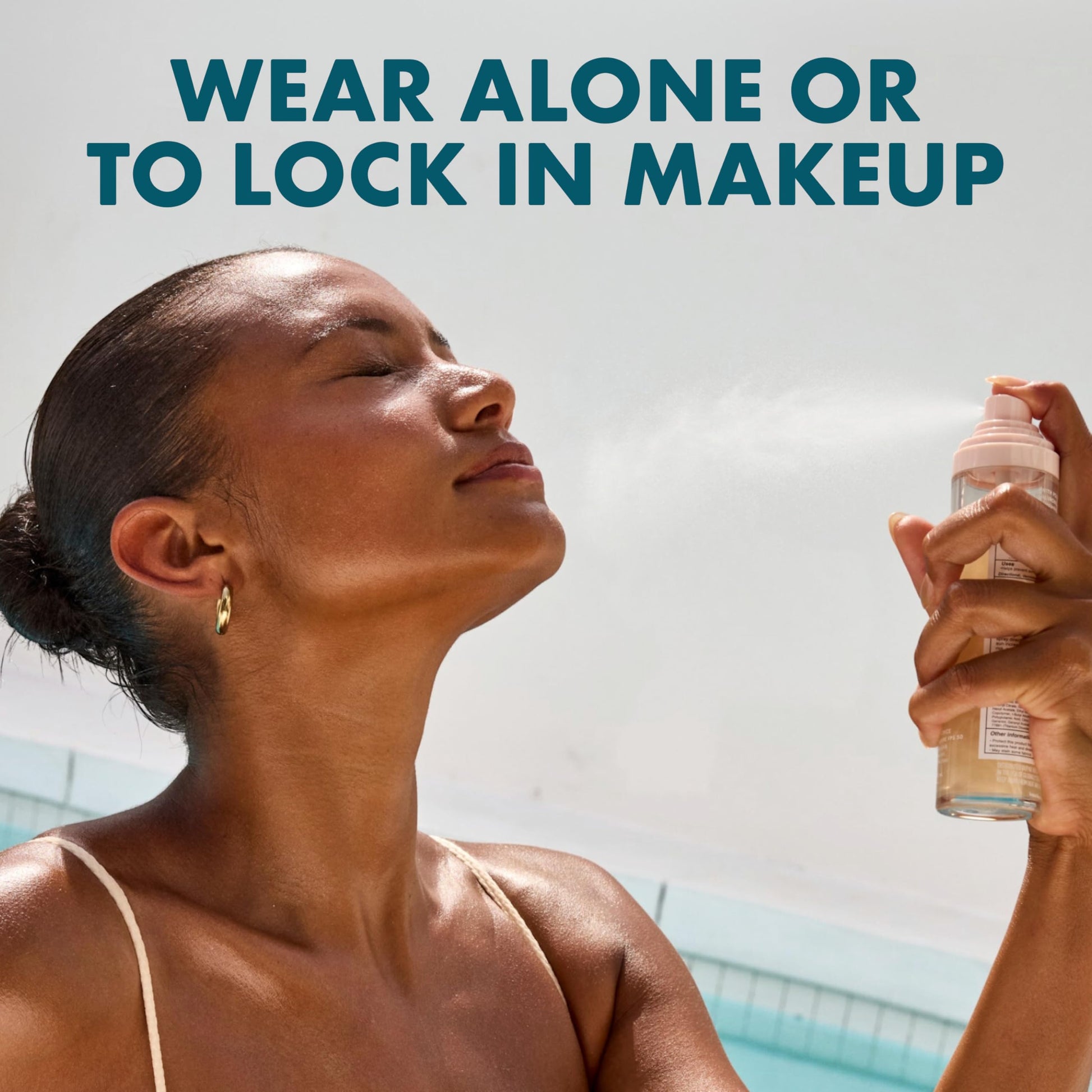 Kopari beauty product ingredients list on bottle
