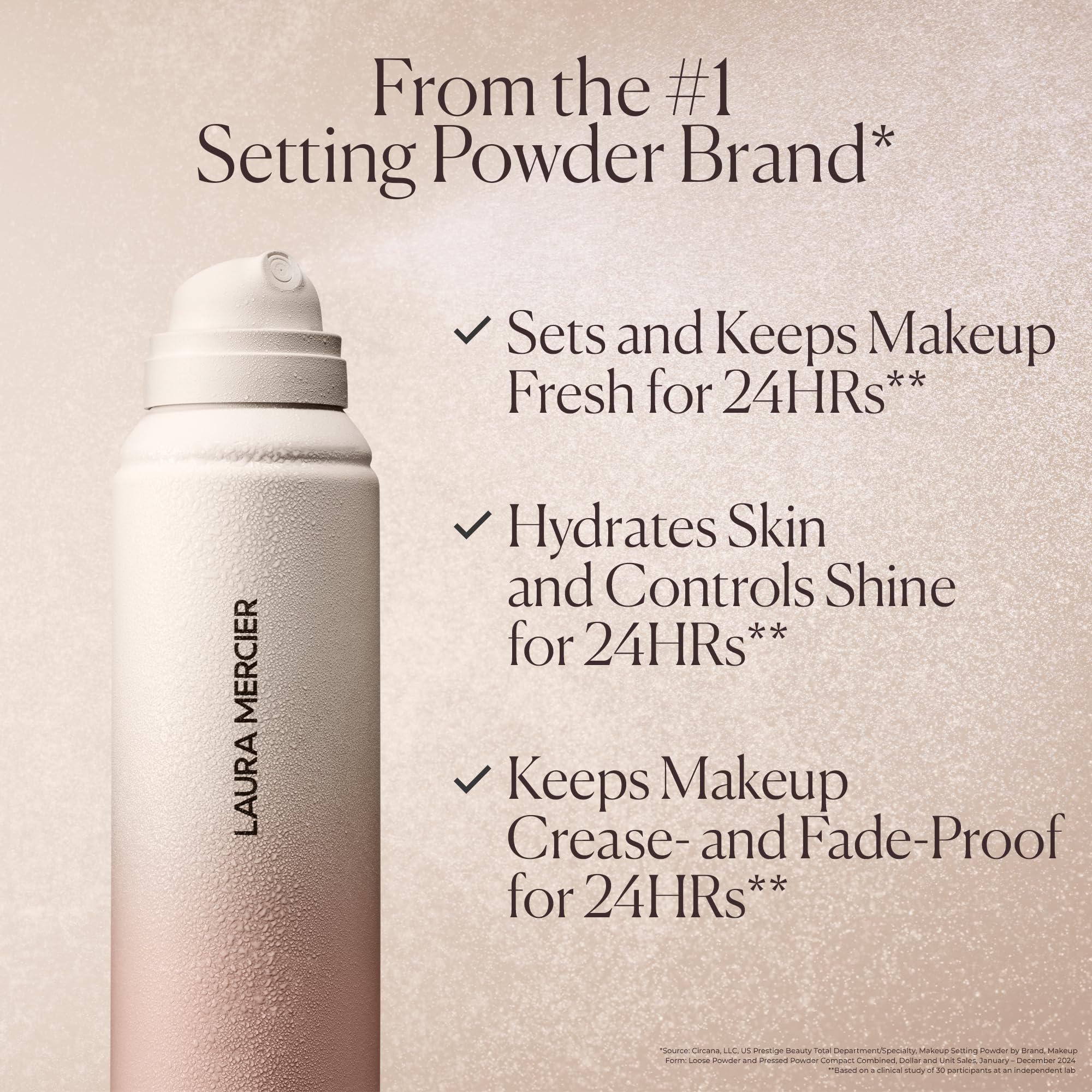 Laura Mercier Ultra-Blur setting spray 100 milliliter bottle