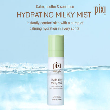 Pixi Hydrating Milky Mist 80ml skincare spray for dry skin hydration