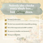 Dropper cap detail of Earthley Wellness Ease The Ache herbal extract for accurate dosage