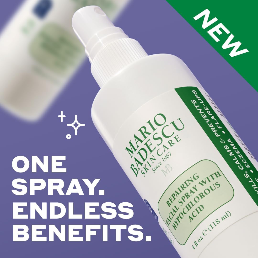 Side profile of Mario Badescu soothing facial mist