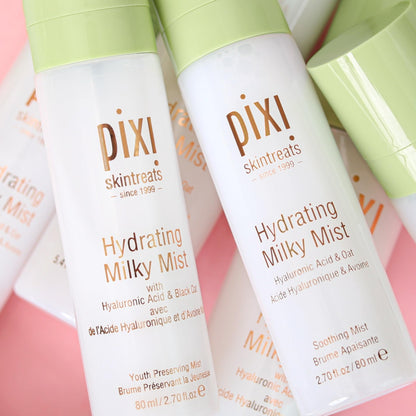 Pixi hydrating facial mist primer and setting spray application