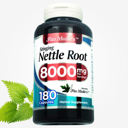 Fito Medics Lab stinging nettle root extract supplement facts and ingredient label details