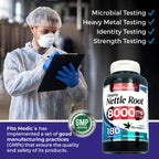 Fito Medics Stinging Thistle Nettle Root packaging top view showing secure tamper evident seal