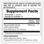 Fito Medics Lab herbal supplement bottle with clear text indicating high strength extract dosage instructions