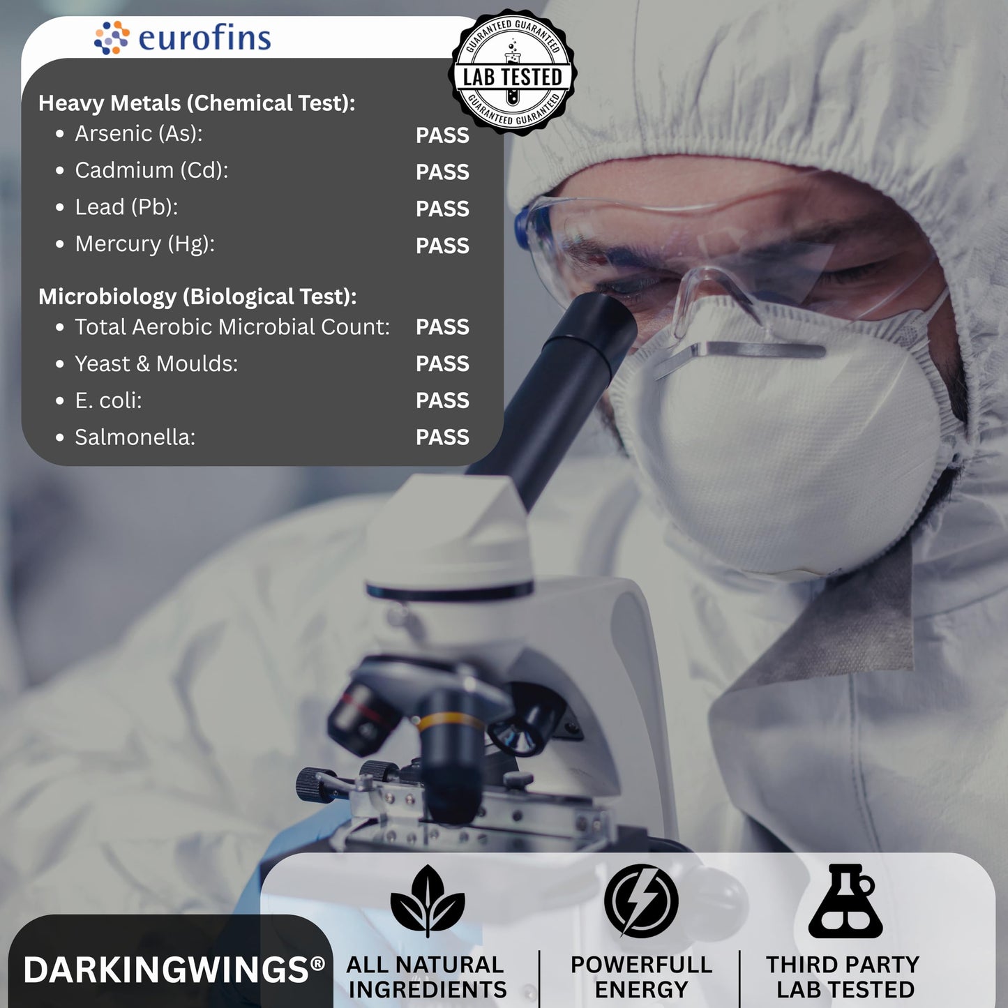 Darkingwings wellness supplement packaging showing key herbal ingredients