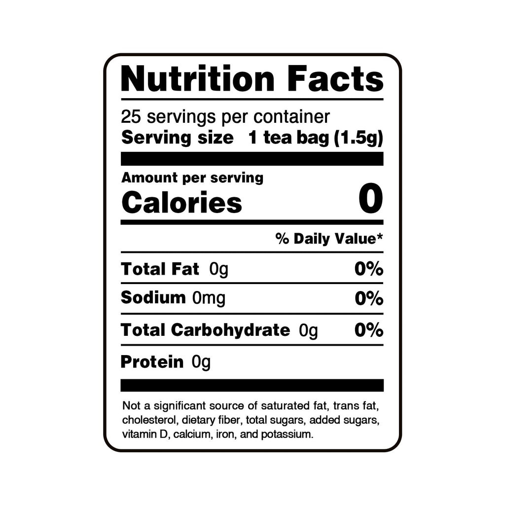Authentic 25 count FullChea nettle leaf tea packaging for daily wellness.