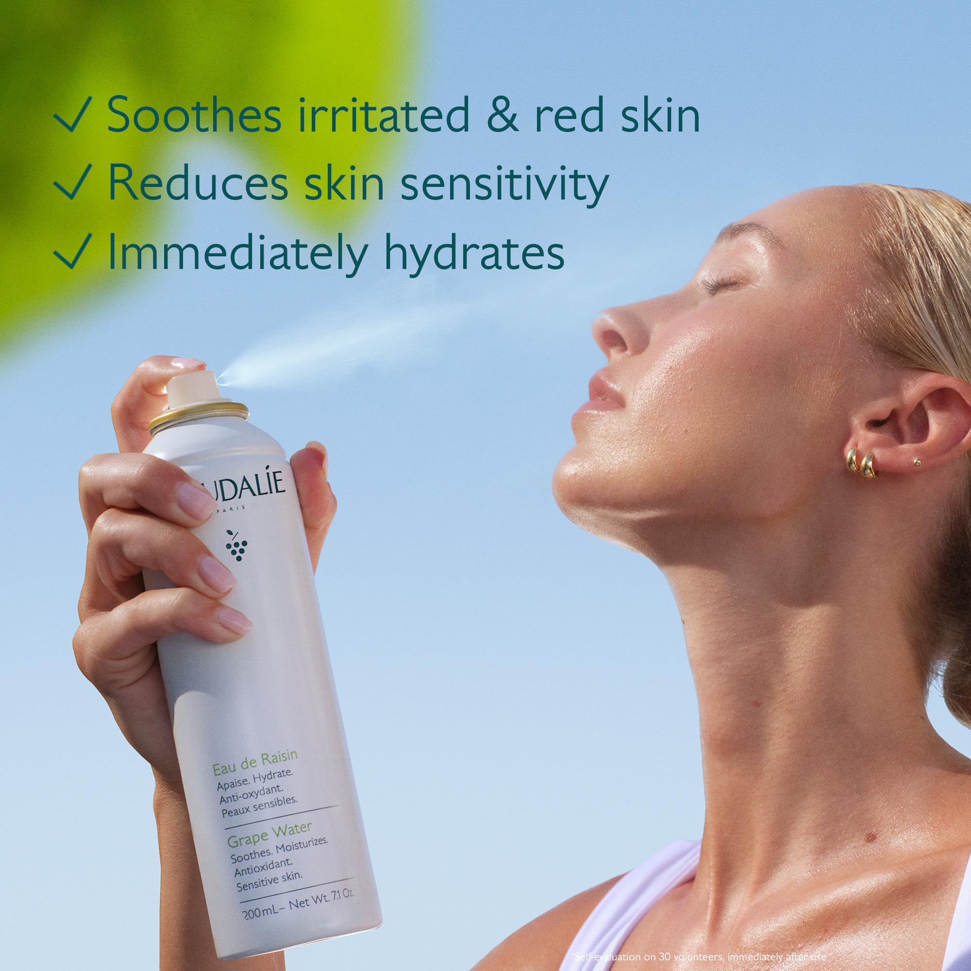 Caudalie Grape Water 200ml organic skincare bottle