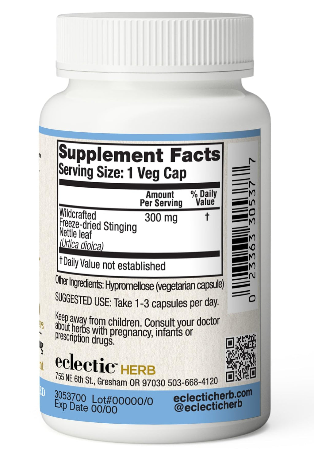 Eclectic Institute herbal supplement 90 vegetarian capsules