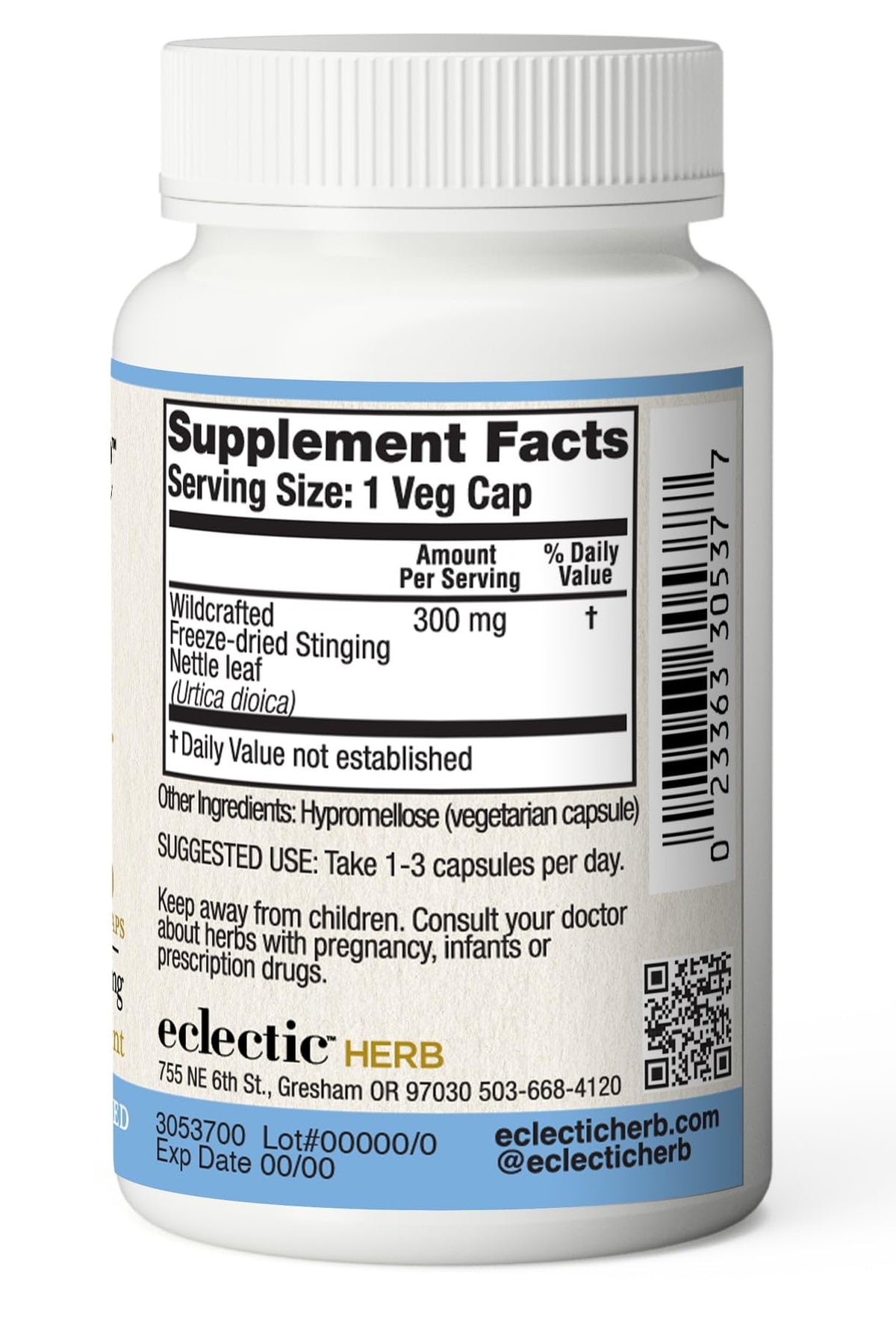 Eclectic Institute herbal supplement 90 vegetarian capsules