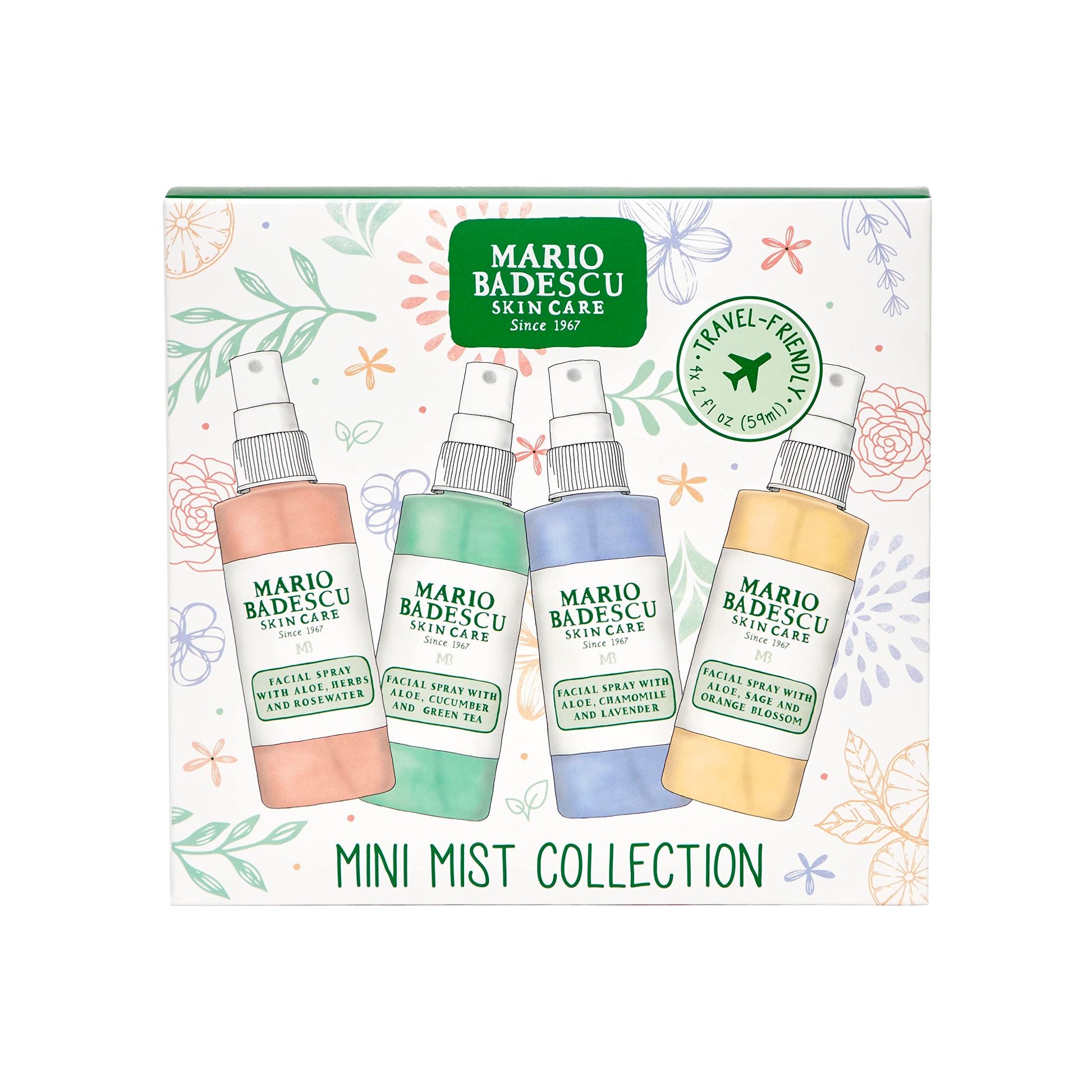 Mario Badescu authentic imported four piece skin refreshing collection