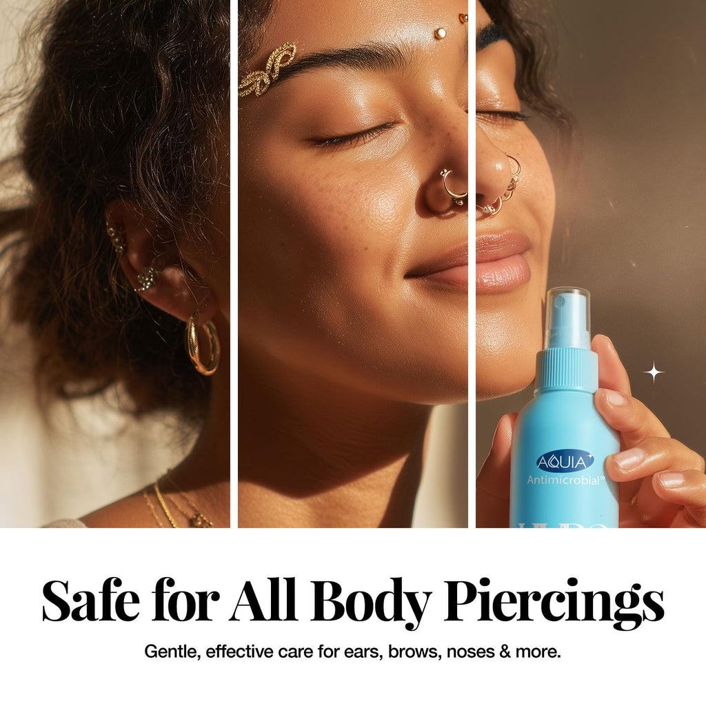 Aquia Antimicrobial Mist bottle back panel instructions