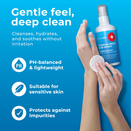 PatchRx facial cleanser mist for sensitive skin