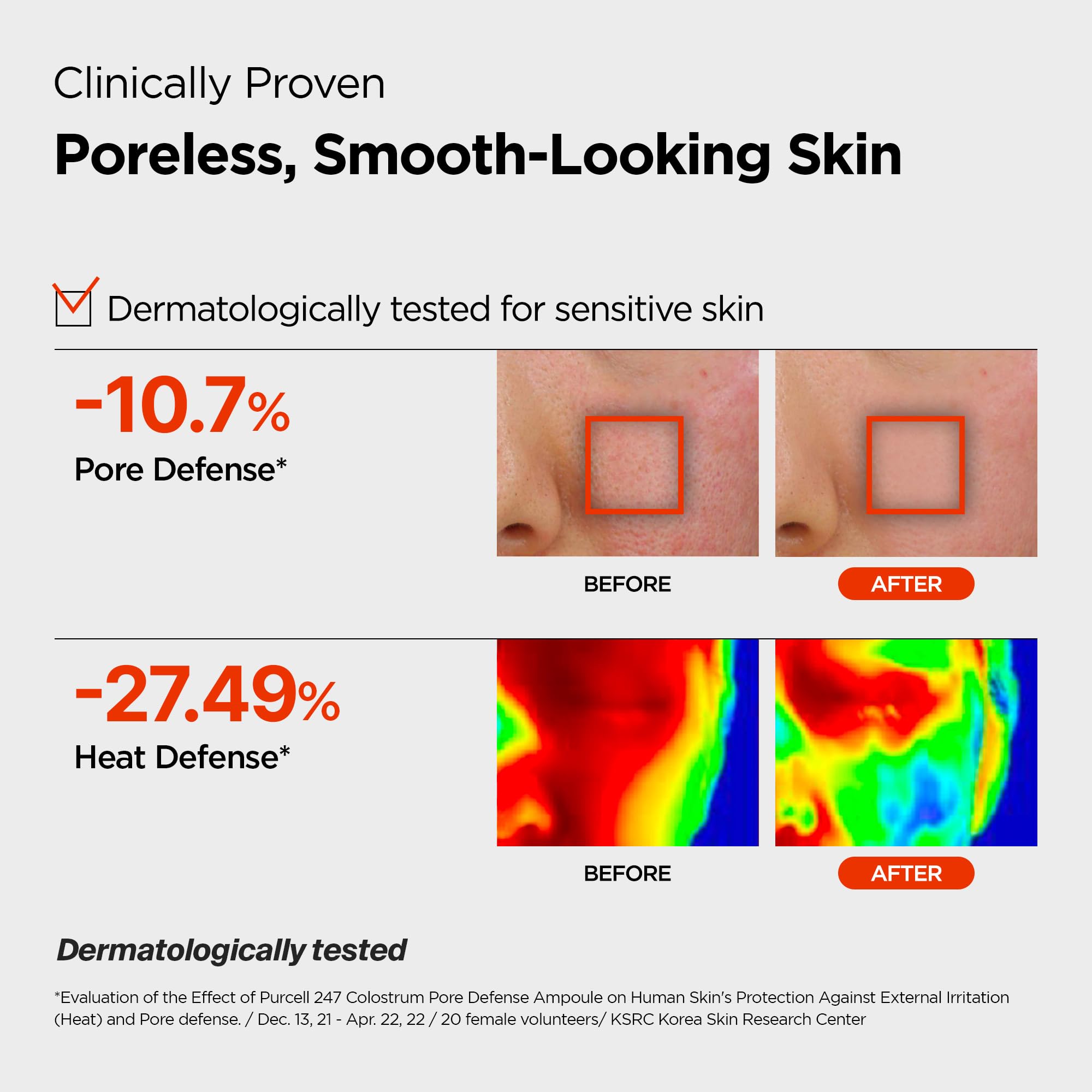 Purcell 24/7 Colostrum mist lifestyle application on skin