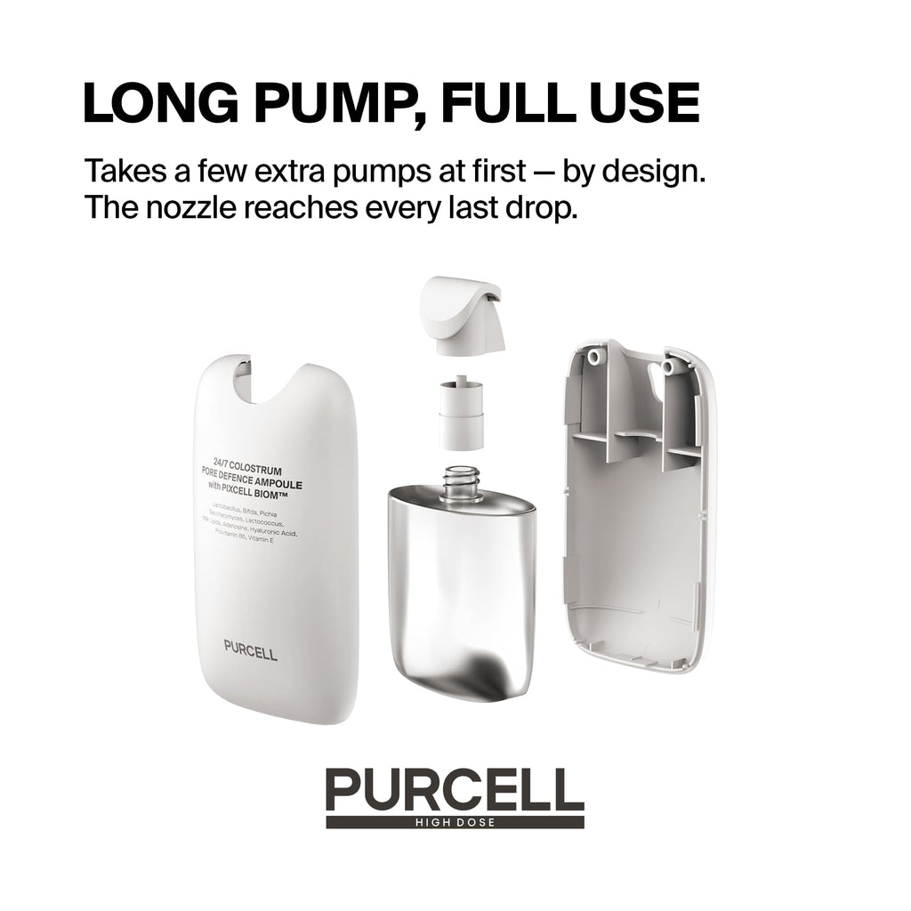 Purcell 24/7 Colostrum Pore Defence Ampoule Mist side profile view