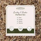 Starwest Botanicals Nettle Root organic certification label detail