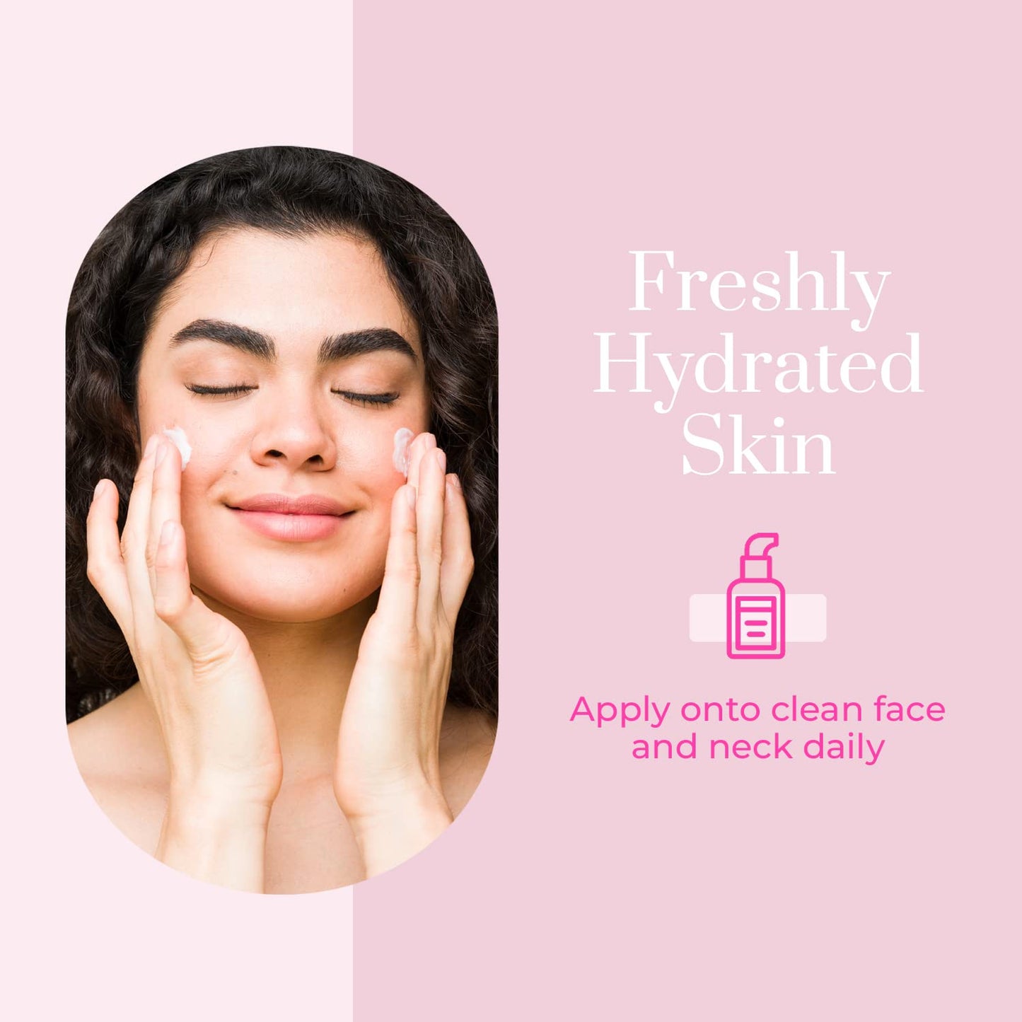 Clear Beauty natural anti aging face mist spray ingredient label side
