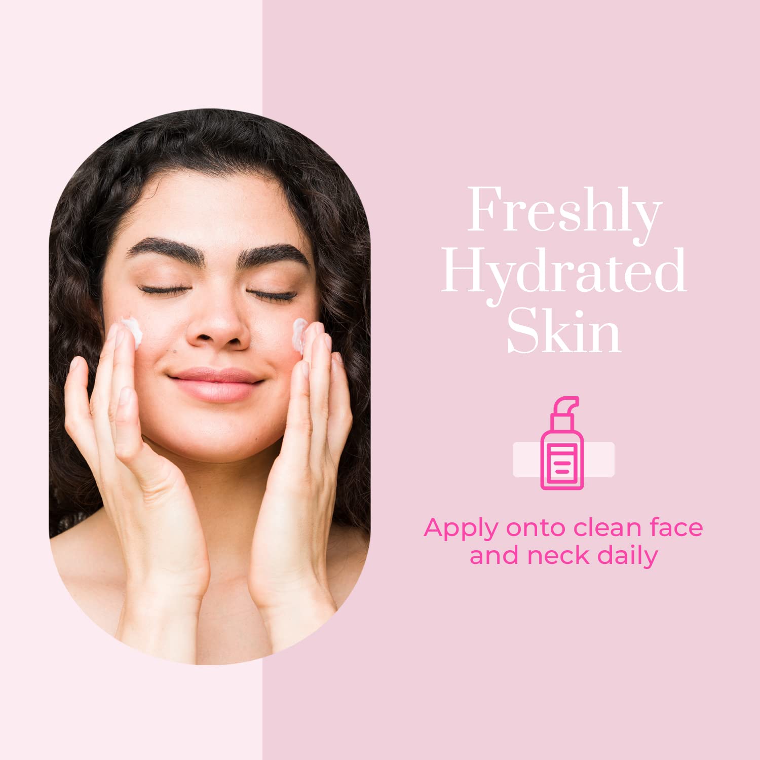 Clear Beauty natural anti aging face mist spray ingredient label side