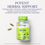 Solaray Nettle Leaf Vegan Capsules Packaging