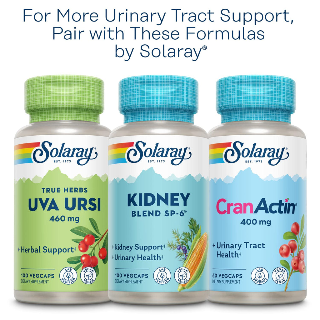 Solaray Nettle Leaf 180 Vegetarian Capsules Bottle