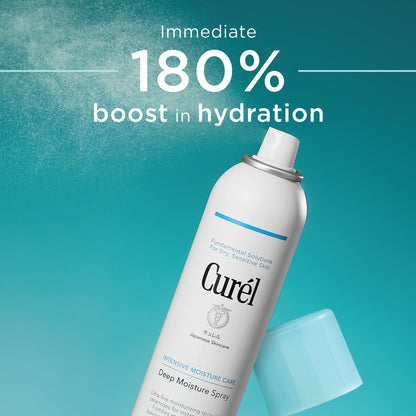 Curel Japanese skincare deep moisture spray 5 Ounce sizing comparison