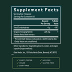 Gaia Herbs organic stinging nettle leaf herbal supplement bottle