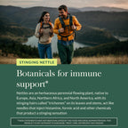 Gaia Herbs Nettle Leaf vegan formula for sinus support