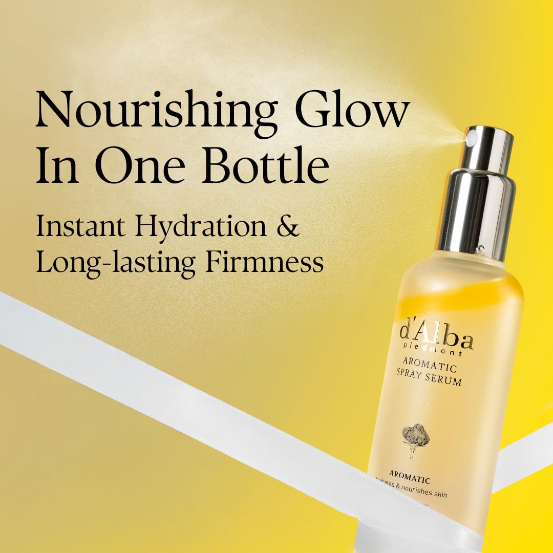 Authentic D'Alba Italian white truffle skincare product packaging