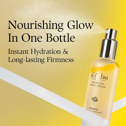 Authentic D'Alba Italian white truffle skincare product packaging