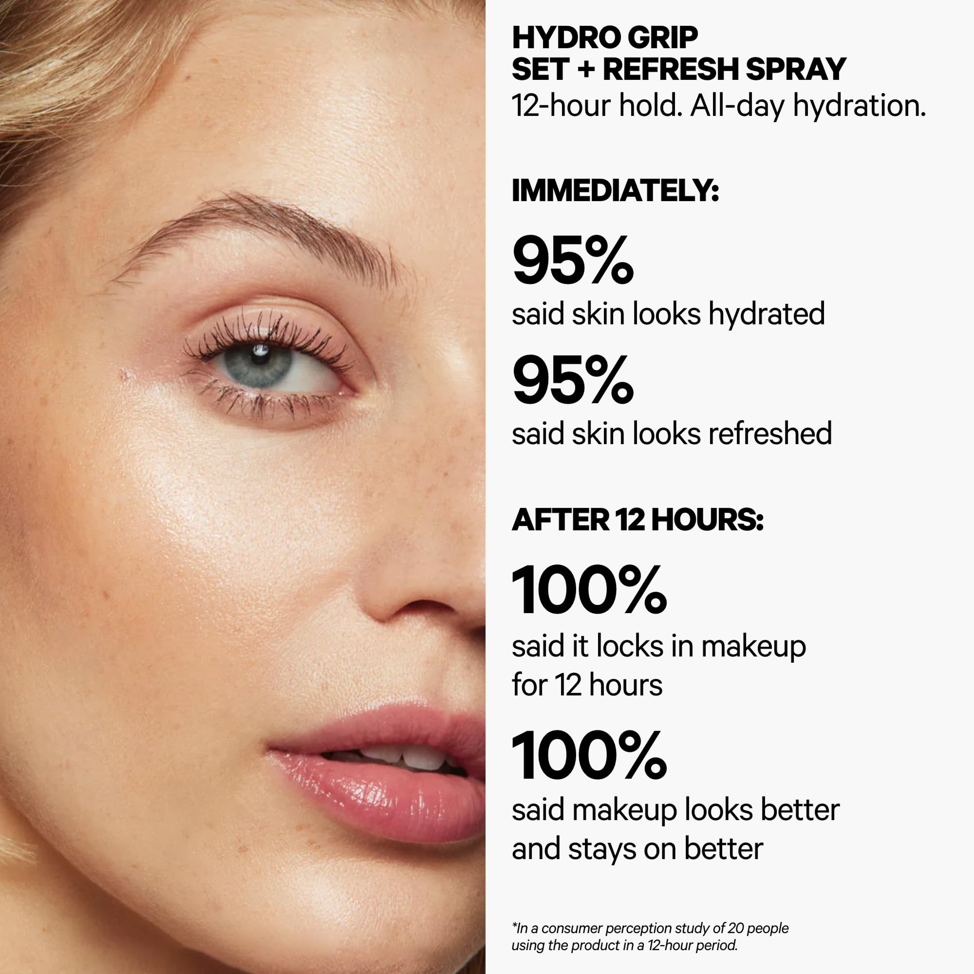 Close up of Milk Makeup Hydro Grip dual phase mist