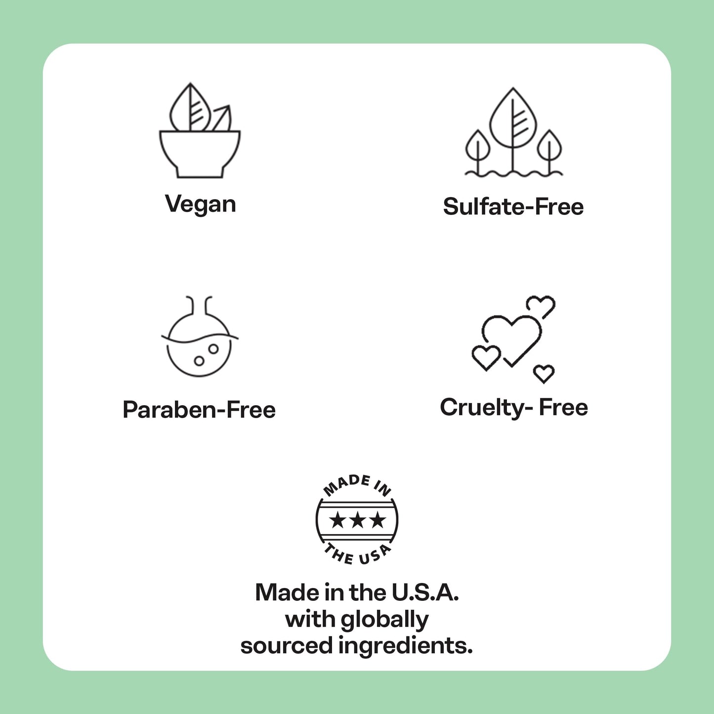 Close up of Mario Badescu facial spray label and ingredients