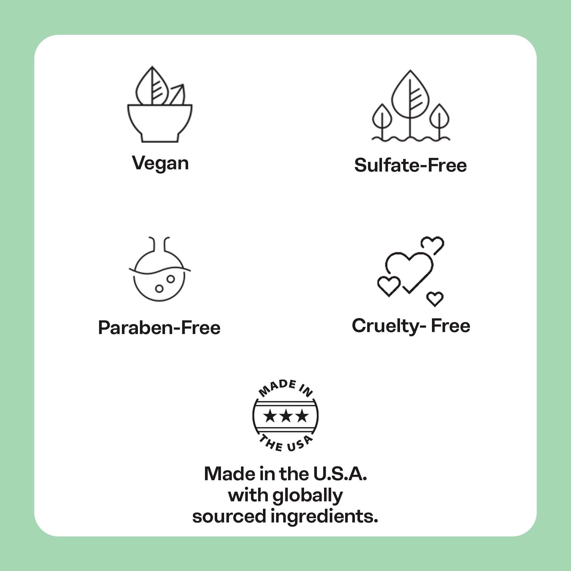 Close up of Mario Badescu facial spray label and ingredients