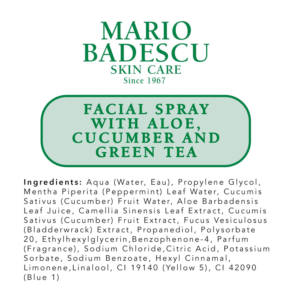 Mario Badescu refreshing face mist lifestyle view